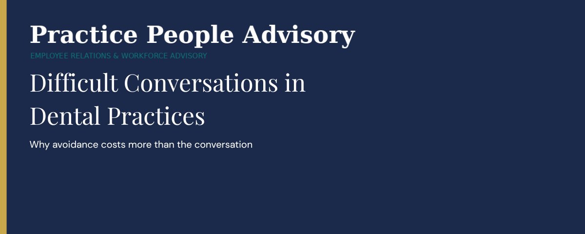 Managing Difficult Conversations in Dental Practices
